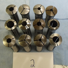 12 Milling R8 Collets See sizes in description #2