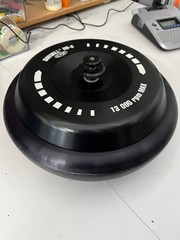 Thermo Dupont SORVALL HB-6 Rotor with 6 Buckets & 6 Caps, 13000 rpm MAX