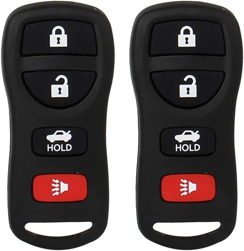 Keyless Entry Remote Control for Infiniti, Nissan Altima, Maxima, Armada, 2 Pack