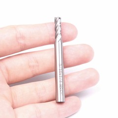 1/8″ x 1/4″ HSS End Mill Set 4pcs – 4 Flute Straight Shank Cutter for Metal &CNC