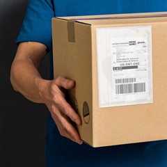 7.5″ x 5.5″ Clear Adhesive Packing List Shipping Label Envelopes Pouches 50-6000