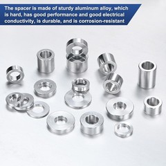 Aluminium Standoff Spacers M10(10 mm) Round Spacer Multi-Packs 18-30 mm OD