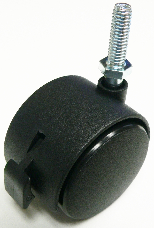 Oajen 2″ 50mm caster, locking, brake, 5/16″ – 18 x 1″, 4 pack, 90 lbs rating per