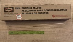 Harris Stay-Silv 15 Brazing Rod Copper Alloy 18 in AWS A5.8 BCuP-5 J5246J