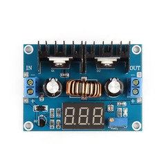 4V-38V to 1.3V-36V 8A Step Down Buck Power Supply Module w/ Voltmeter XL4016 US