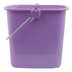 HUBERT® Purple 6 qt Bucket – 7 1/2″ L x 7 1/2″ W x 8 1/4″ H