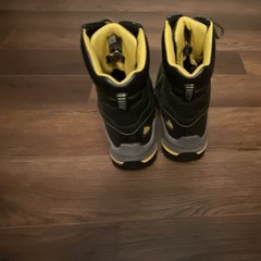 Shoes For Crews ACE Work Boots Black/Yellow EH ASTM 213-18 Size 11