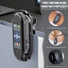 64GB Voice Activated Recorder with AI-Intelligent Triple Noise Reduction,
