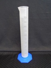 NALGENE Plastic Polypropylene 1000mL TC/TD Graduated Cylinder Hex Base 3662-1000