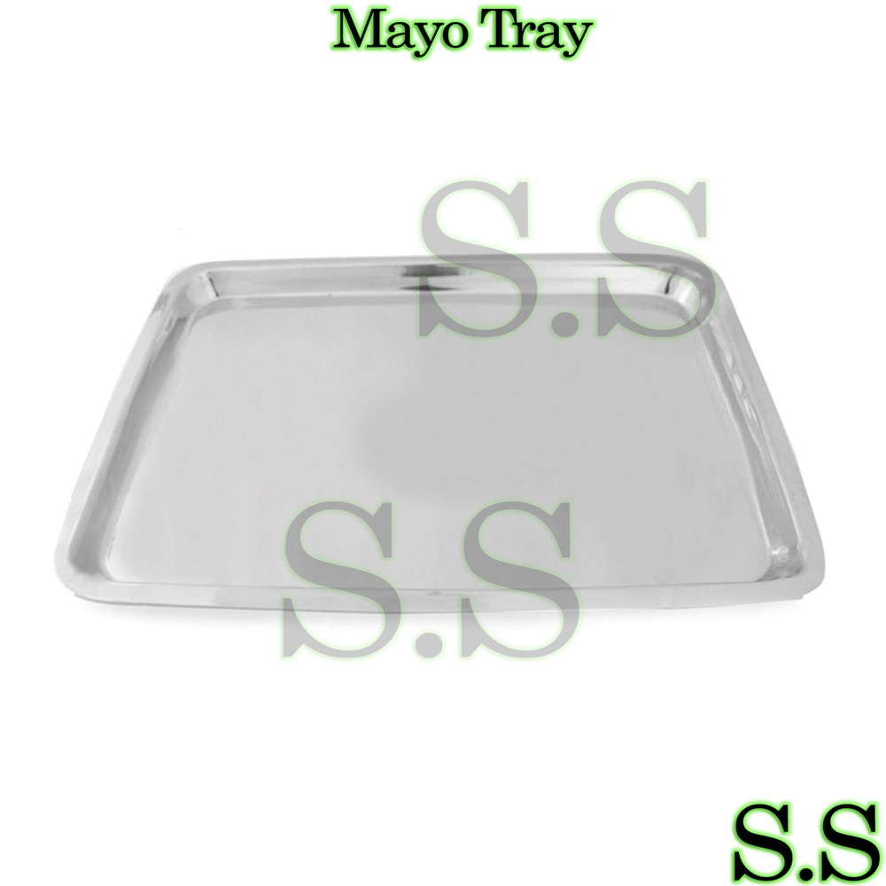 Mayo Tray 10.75″ X 14.50″ X .75″ Surgical Instruments Non Perforated Dental