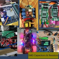 2460PCS SMD Capacitor and Resistor Assortment Kit 0603 0805 1206