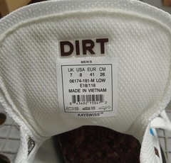 K-Swiss (New) Men’s (Size 8) Casual Tennis Shoes Clouds and Dirt