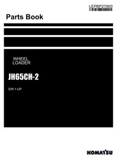 Komatsu JH65CH-2 Wheel Loader Parts Catalog Manual SN JH65CH-2