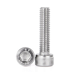 M5-0.8 x 12mm Hex Socket Head Cap Screws Bolts 304 Stainless Steel Metric Machin