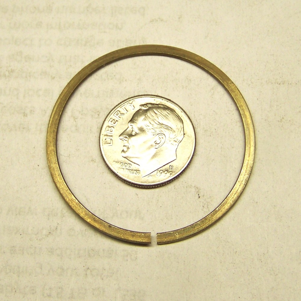 PARKER 24SBR-SS NOS ORFS BRAZING RING 1-1/2″ SIZE 1.515″ OD. FLAT .08″ L