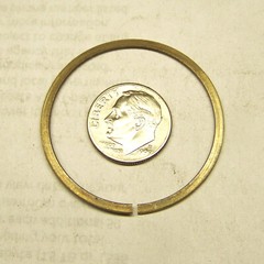 PARKER 24SBR-SS NOS ORFS BRAZING RING 1-1/2″ SIZE 1.515″ OD. FLAT .08″ L