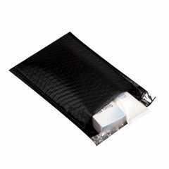 500 #0 Extra Wide 6.5×10 CD DVD Black Poly Bubble Shipping Mailers Envelopes