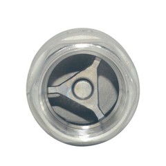 1.5″ 1-1/2 inch Spring Loaded In-line NPT Threaded Check Valve Stainless Steel