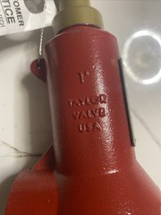 1”TAYLOR Valve 82E4351311 Relief Valve 1″ T-8250-1 245 PSIG 585scfm