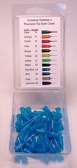 25 Gauge 0.5 Inch, Precision Applicator Dispensing Needle Tips, 50 Pieces