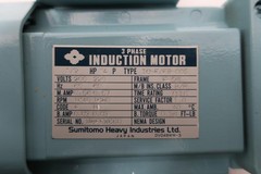 Sumitomo TC-E/FB-005 Gearmotor 1/9hp 1680rpm 3ph 220v-ac