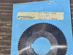 FOWLER , POLAND, 2-3/4″ x .036″ x 1″ SLITTING SAW Blade, NEW