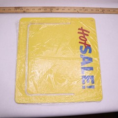 (10-Pk) Hot Sale Sign 12-1/2 x 13-1/2″