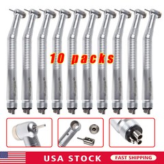 10 Pcs Seasky NSK PANA MAX Style Dental High Speed Turbine Handpiece Push 4Hole