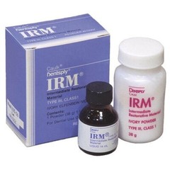 5x Dentsply IRM Kit Powder 38g + liquid 14mL Standard Package Ivory