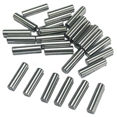 30PCS 1/8 X 1/2 Dowel Pins,1/8 Inch X 1/2 Inch Metal Dowel Pins,Shelf Pegs