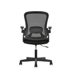 Ergonomic Mesh Office Chair Flip Up Arms Adjustable Black 275 lb