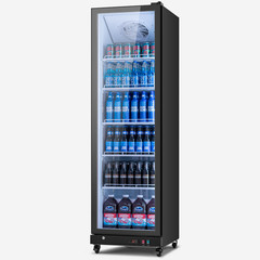 Yeego 22″ Width 12.36 Cu.ft Commercial Display Beverage Refrigerator Cooler