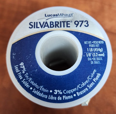 Silvabrite 973 Lead Free Solder Roll 1 lb. 1/8″ 97/3 Plumbing – Lucas Milhaupt