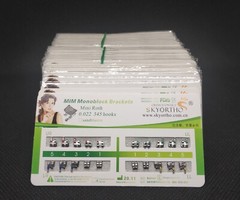 100X Dental Orthodontic Metal Brackets Mini Roth/MBT/Edgewise 022 Slot 345 hooks