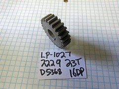 New Logan 12″ 14″ 23T 16DP Quick Change Gearbox Gear LP-1027 2229 D5368