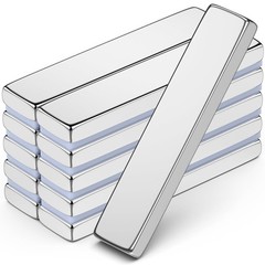 10Pcs Heavy-Duty Neodymium Magnets – Rectangular Craft and Office Solutions