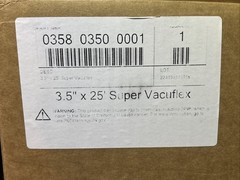 NEW Hi-Tech Duravent Super Vac-U-Flex 3.5 in. x 25 ft. Duct Hose, Grey
