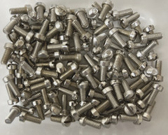 (100) 8-32 x 3/8″ Fillister head Cheese Narrow machine screw 8/32 Nickel Plated