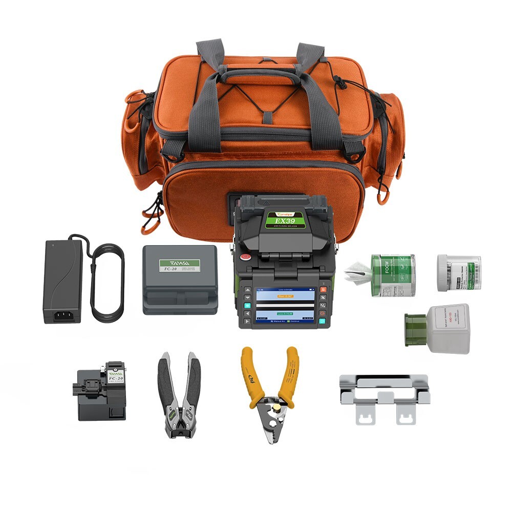 Komshine EX39 FTTX Fiber Fusion Splicer 0.01 db Splicing Loss ,3 Years Warranty