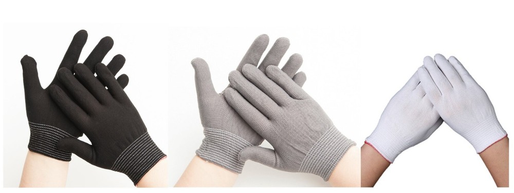 Durable String Knit Gloves General Purpose Thin Nylon Work Gloves Durable