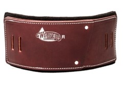 Weaver Leather Shin Cup Pads With Metal Insert Fits Buck Bashlin & Climb Right