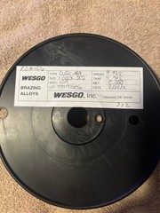 WESGO CUSIL – ABA Brazing foil 1 in x .002 in