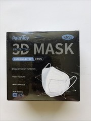 Palmjoy KN95 Face Mask, 20 Pcs White Dust Masks, Filtering Effect ≥95%,