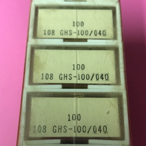 BOX OF 100 GROZ-BECKERT INDUSTRIAL SEWING NEEDLES 108 GHS SIZE 100/40