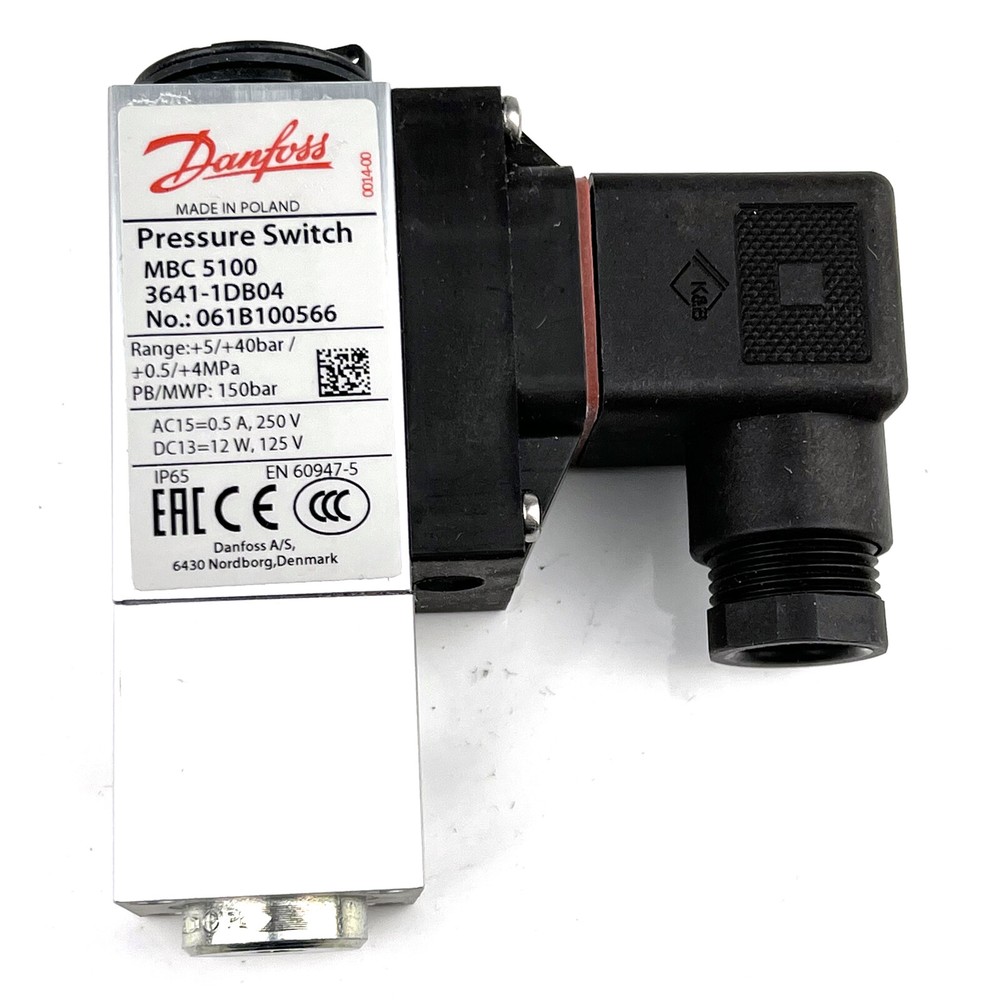 NEW DANFOSS MBC5100 3641-1DB04 061B100566 Pressure Switch