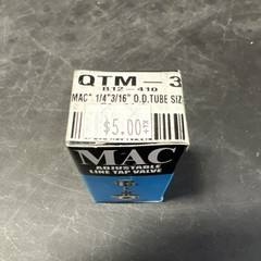 Wagner Mac QTM-3 Adjustble Line Tap Valve 1/4″, 3/16″