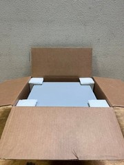 Hoffman 14x12x8in, NEMA 4X, Hinged, Fiberglass, opaque enclosure