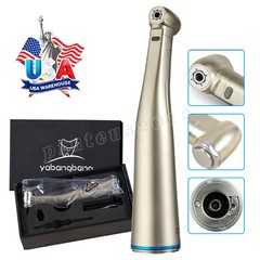 Dental Contra Angle Handpiece LED Fiber Optic Slow Speed φ2.35mm Fit Kavo NSK