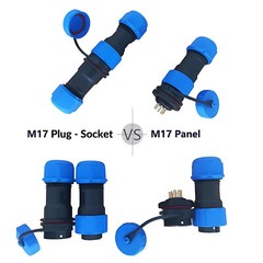 IP68 Waterproof 2/3/4/5 -26 Pin Plug and Panel/ Socket Inline Connector Aviation