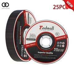 25PACK 6″×.045″×7/8″ Cut off Wheel – Metal & Stainless Steel Thin Cutting Discs
